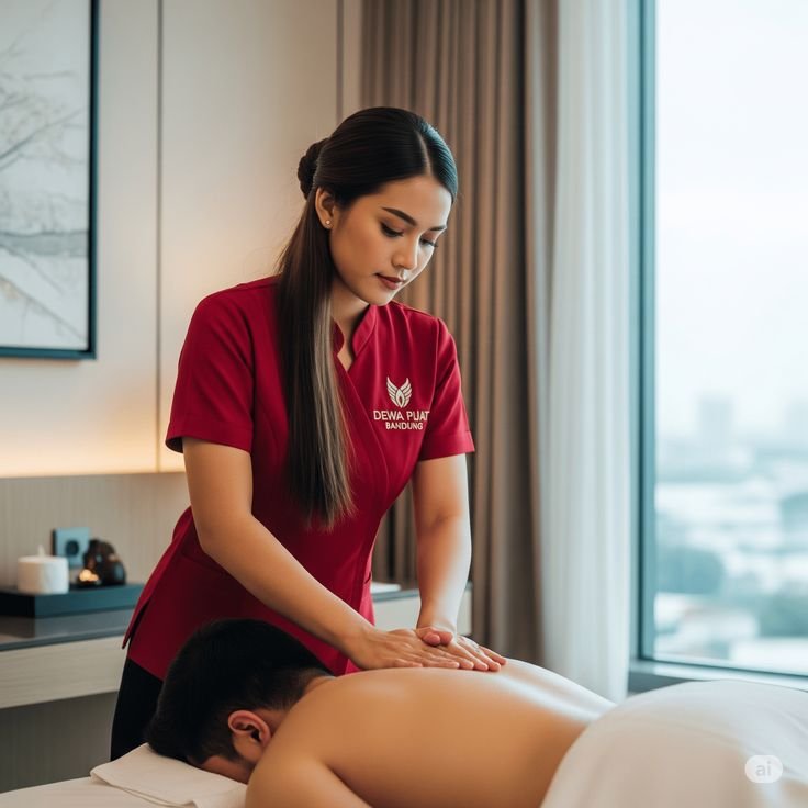 Relaxing spa experience